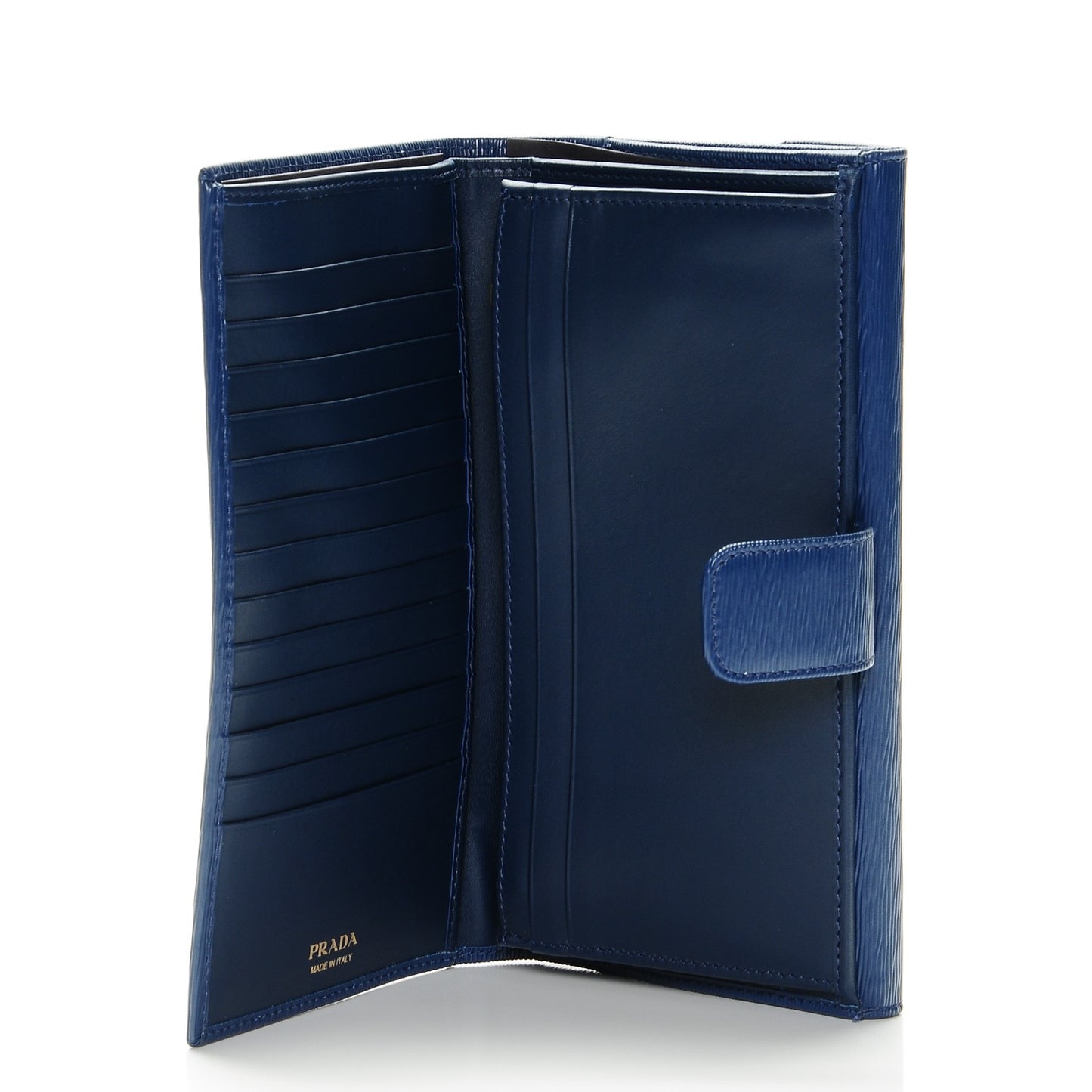 Vitello Move Continental Flap Wallet Bleuette