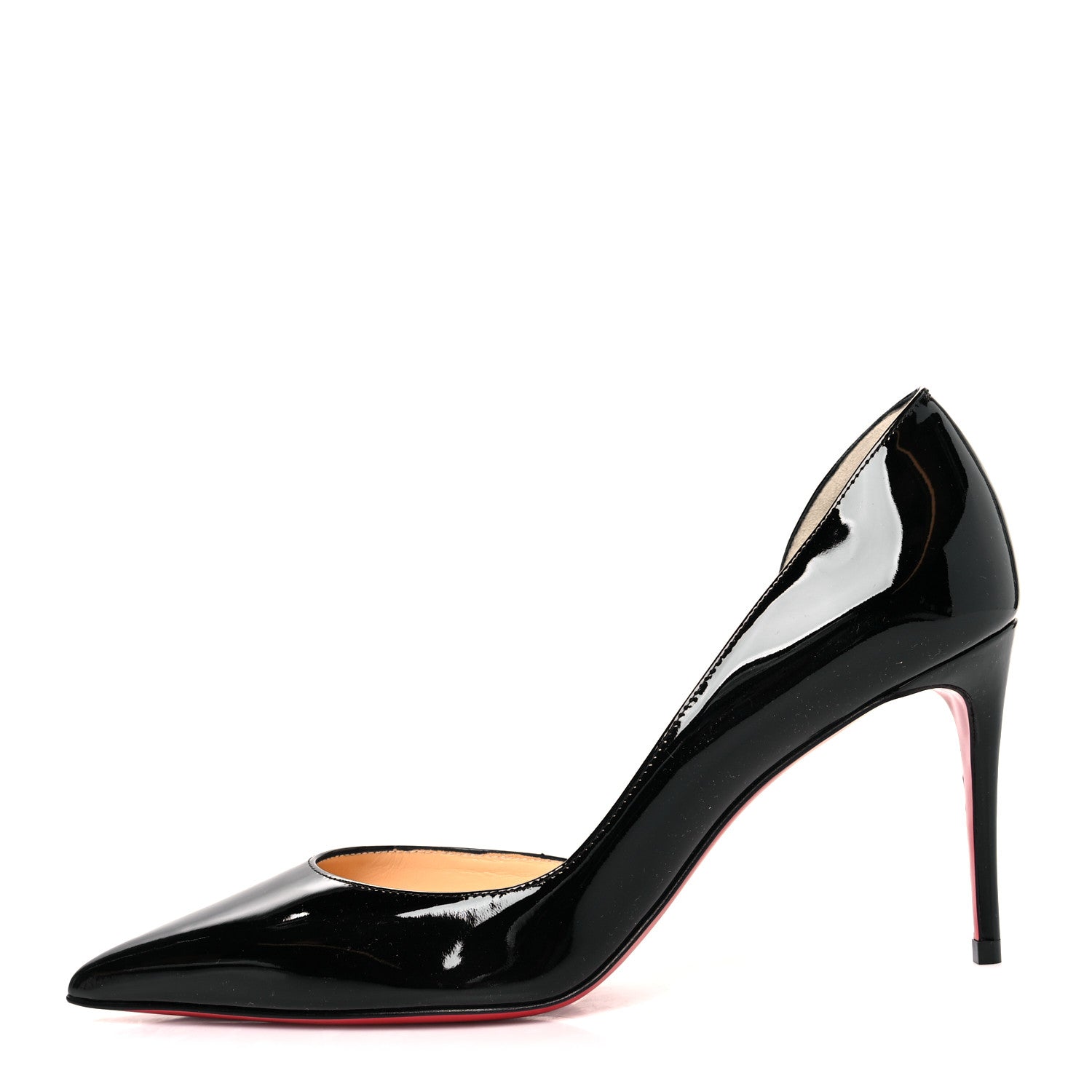 Christian Louboutin Patent Iriza 85 Pumps 37 Black 1 of 9