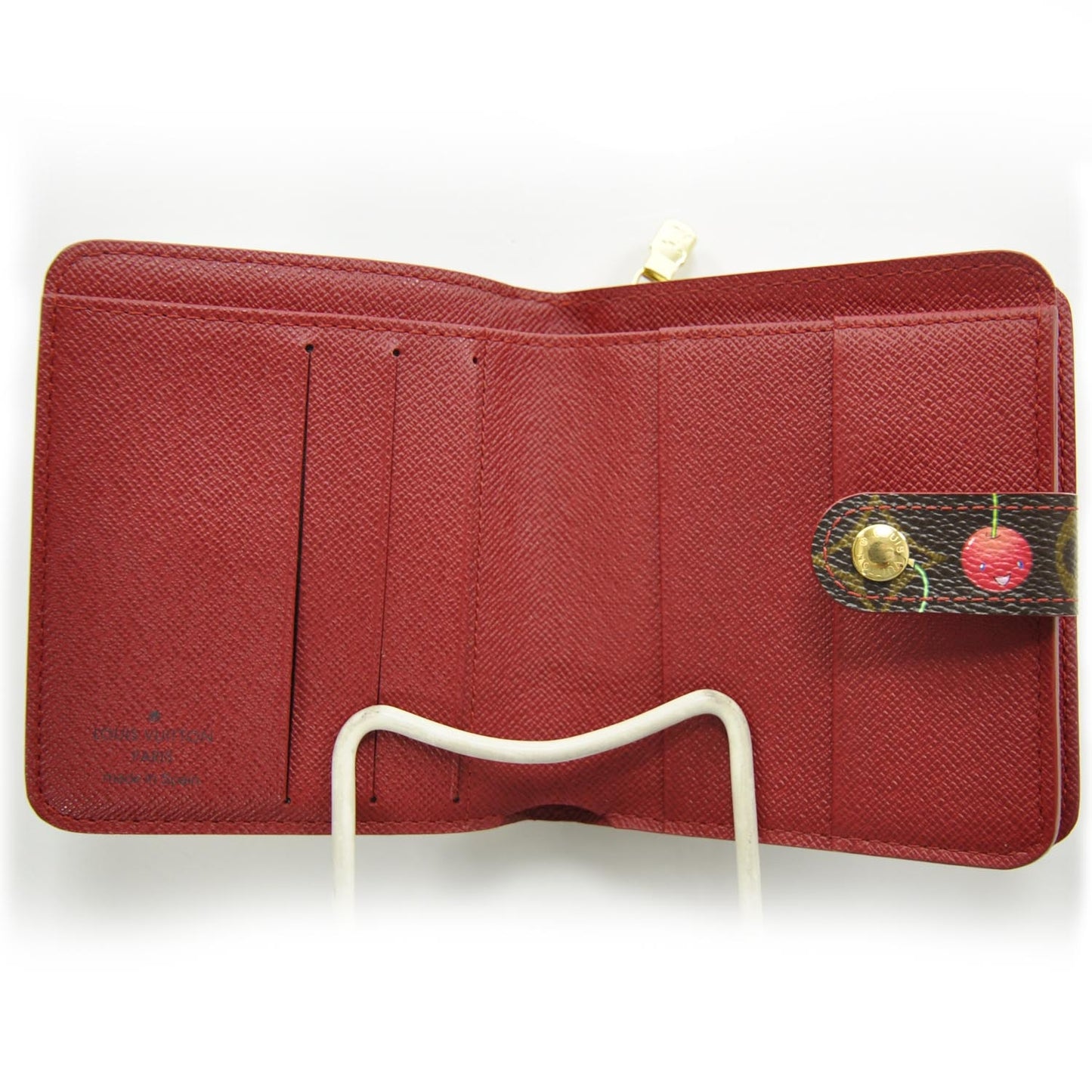 Monogram Cerises Compact Zippe Wallet