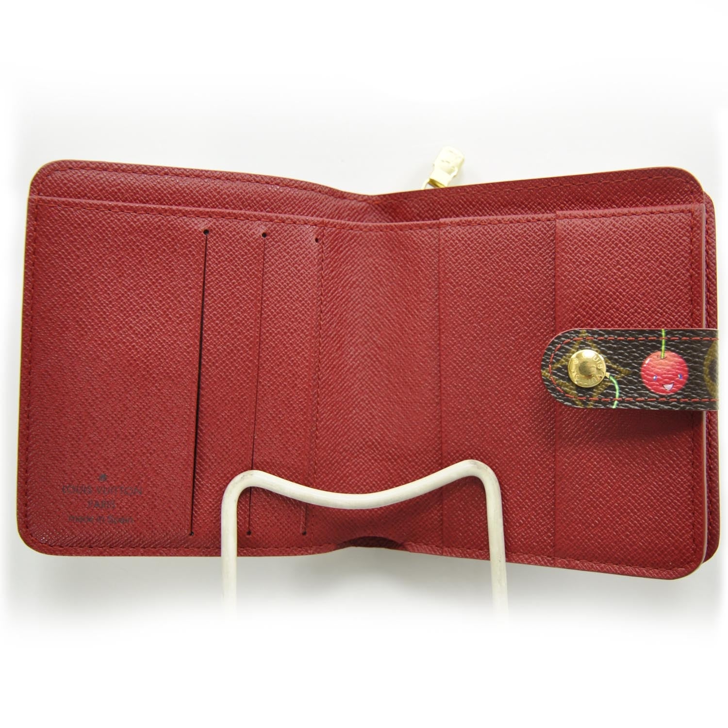 Louis Vuitton Monogram Cerises Compact Zippe Wallet 5 of 7