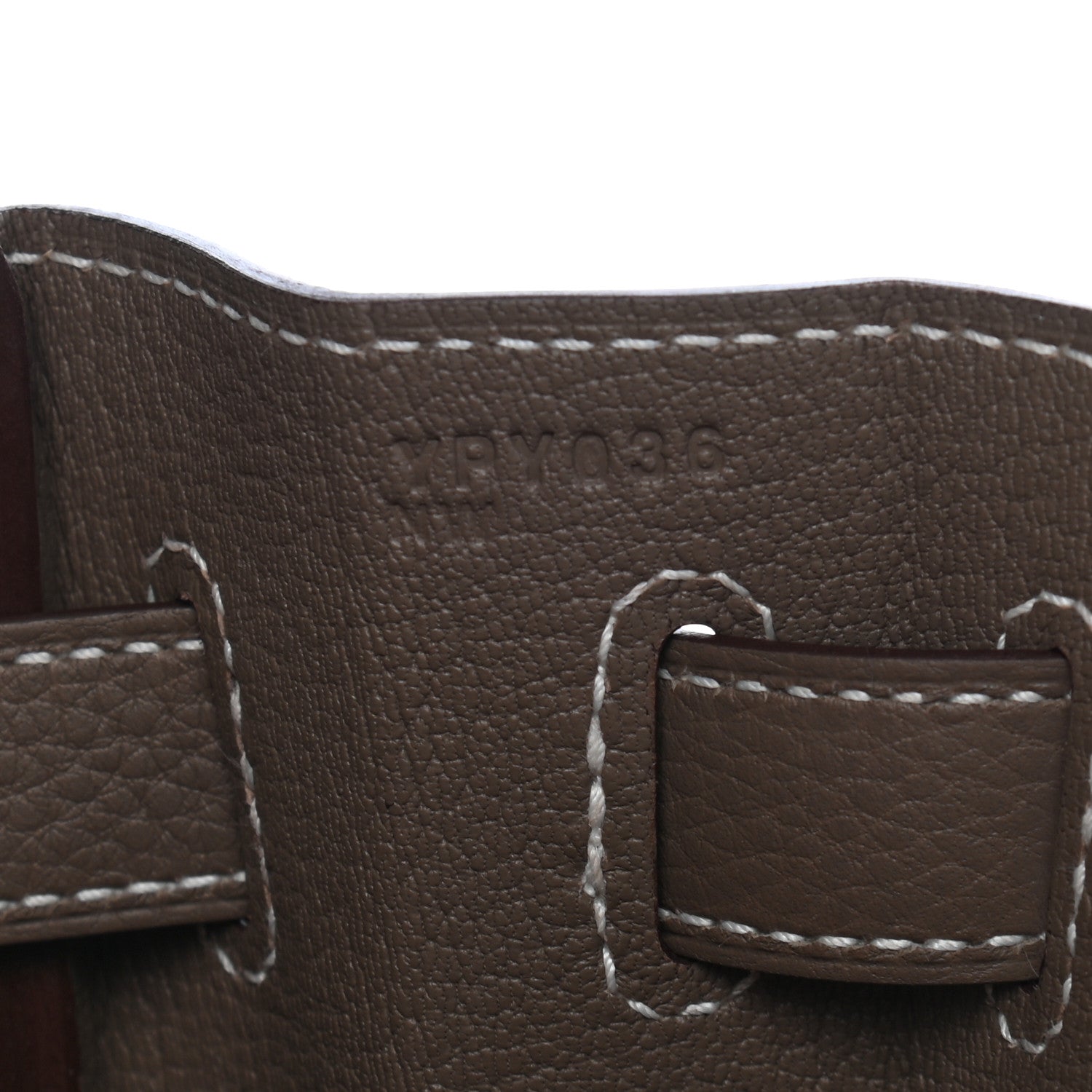 Hermes Togo Kelly Retourne 32 Etoupe 6 of 9