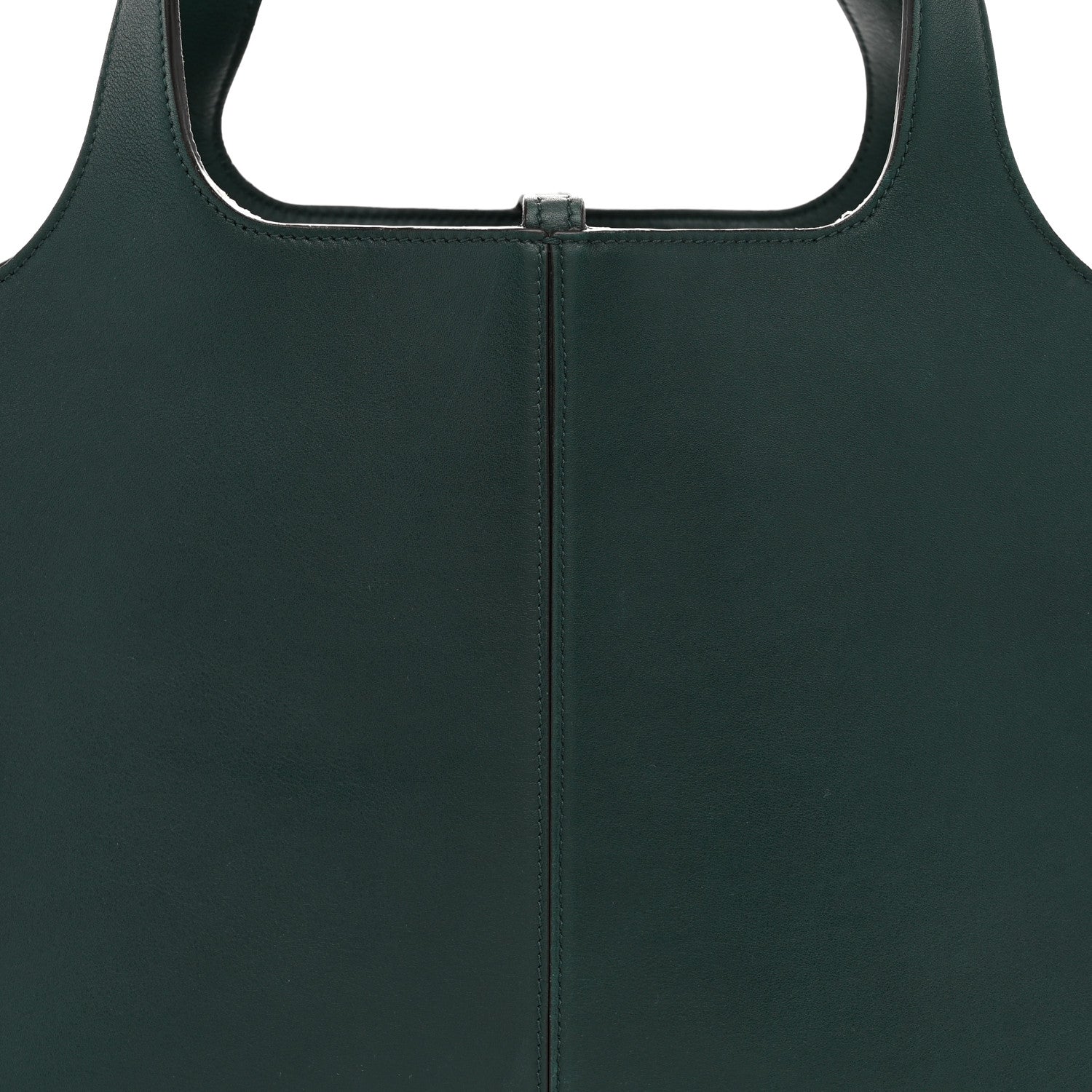 Celine Smooth Calfskin Medium Tri-Fold Bag Bottle Green 8 of 14