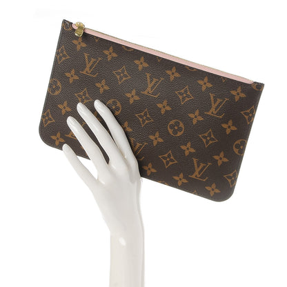 Louis Vuitton Monogram Neverfull MM GM Pochette Rose Ballerine 2 of 8