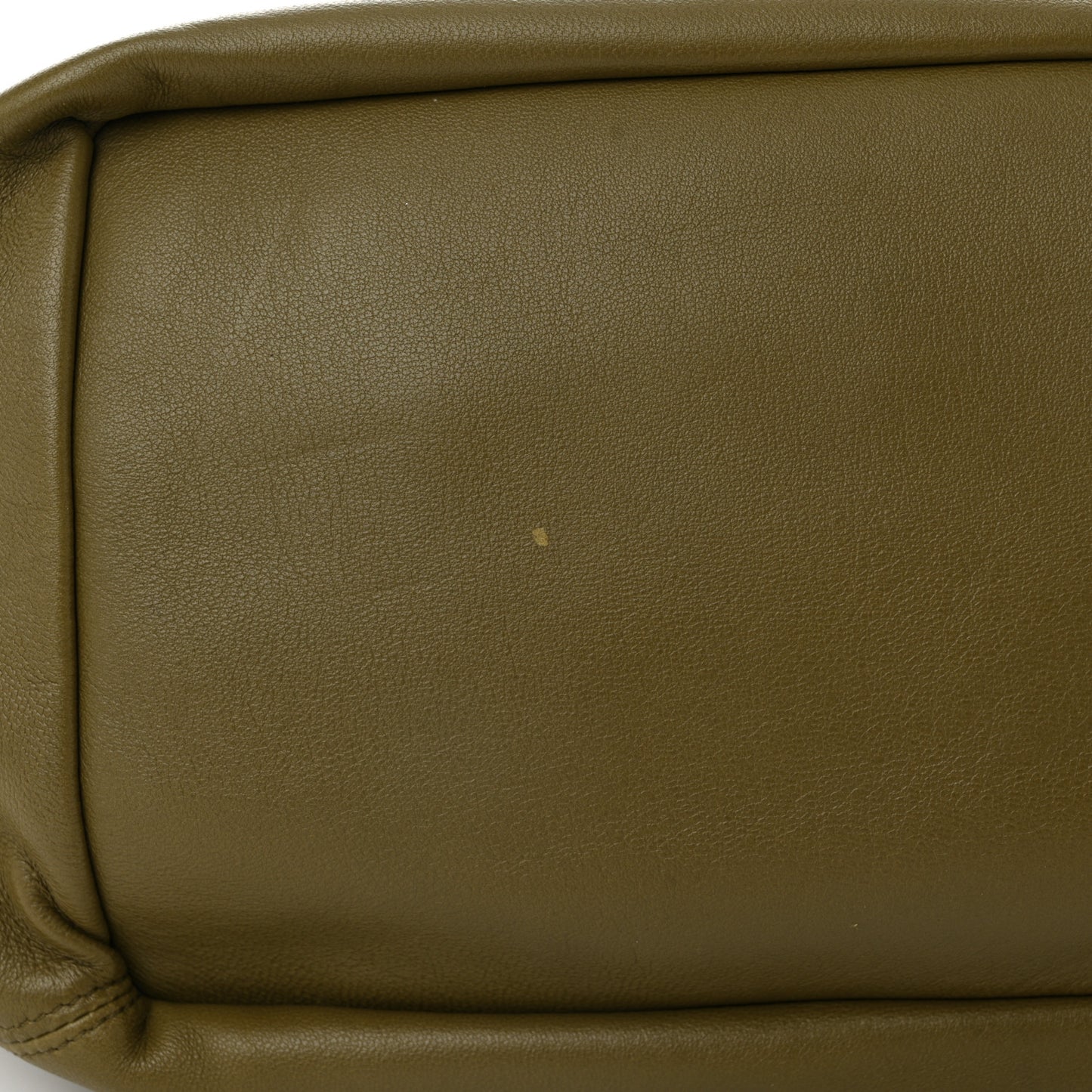 Nappa Medium Squeeze Bag Olive