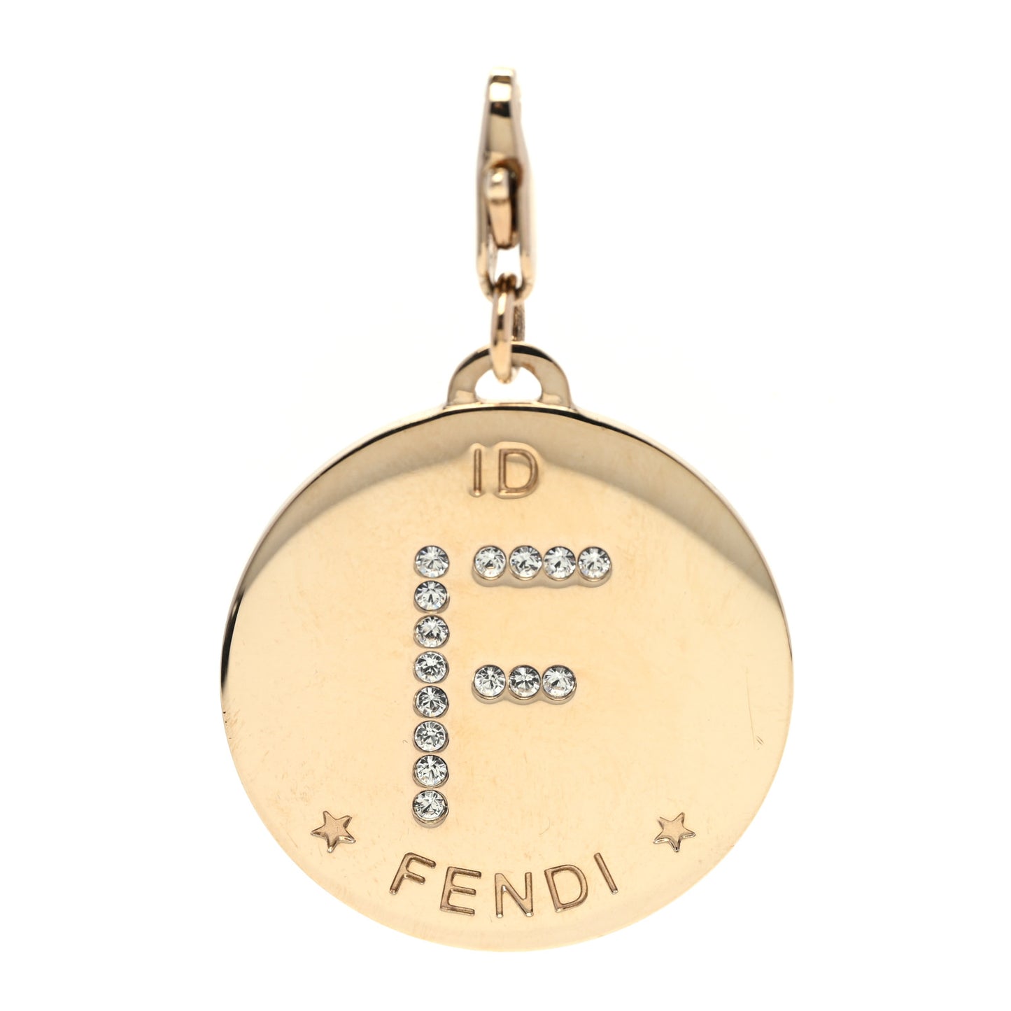 Crystal ID Pendant Gold