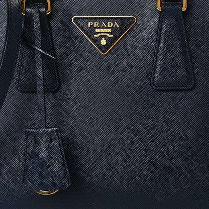Prada Saffiano Lux Small Promenade Tote Baltico 7 of 9