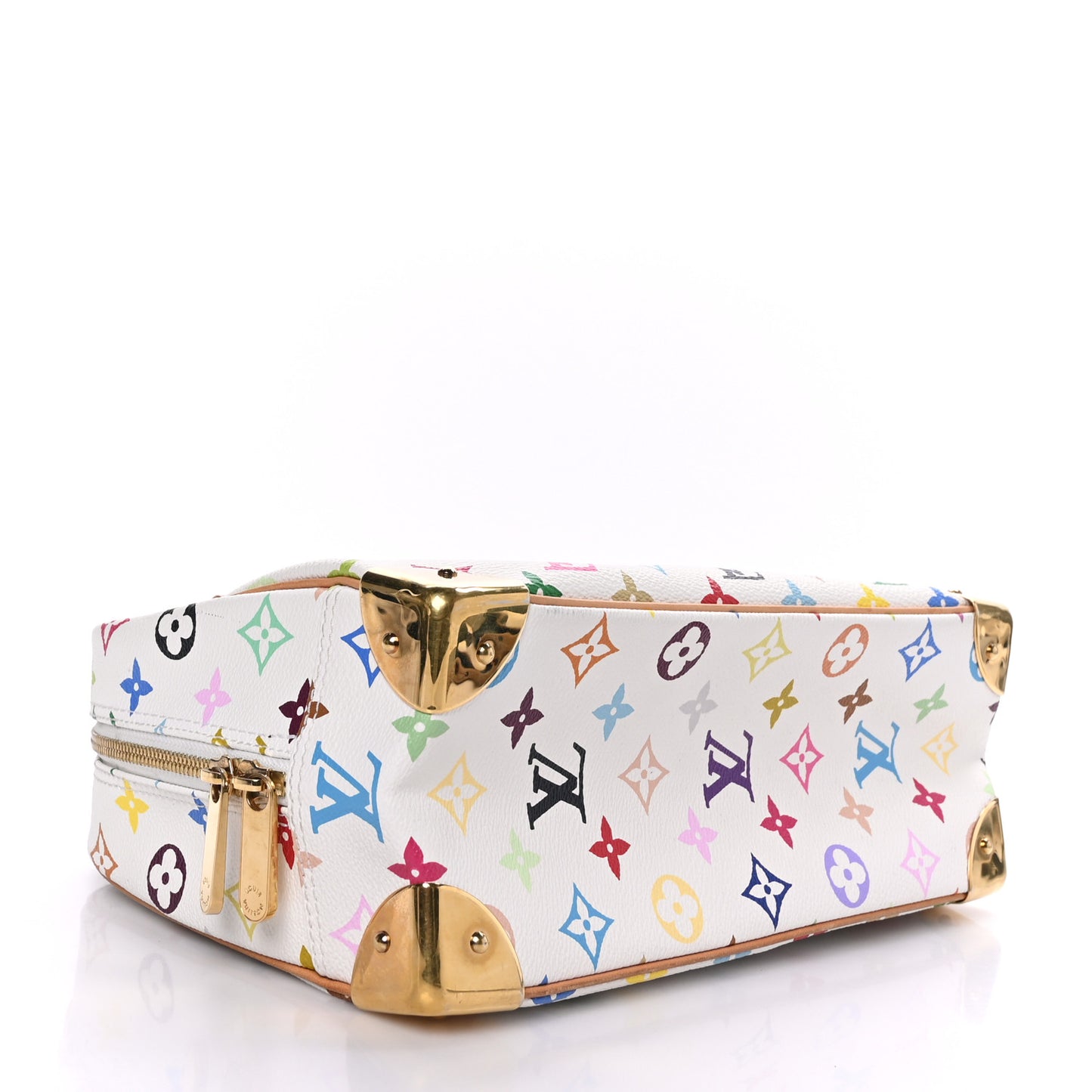 Monogram Multicolor Trouville White