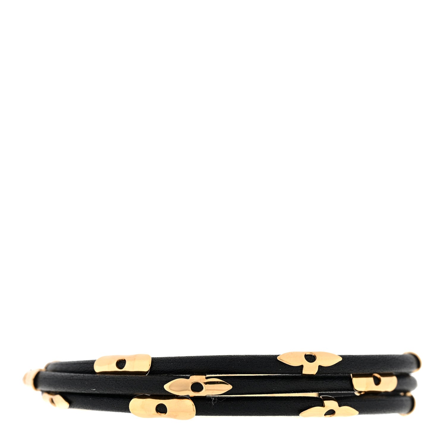 Louis Vuitton Daily Confidential Triple Bracelet Black 2 of 3