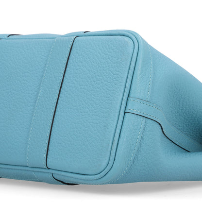 Hermes Vache Country Garden Party 30 TPM Bleu Saint Cyr 9 of 9