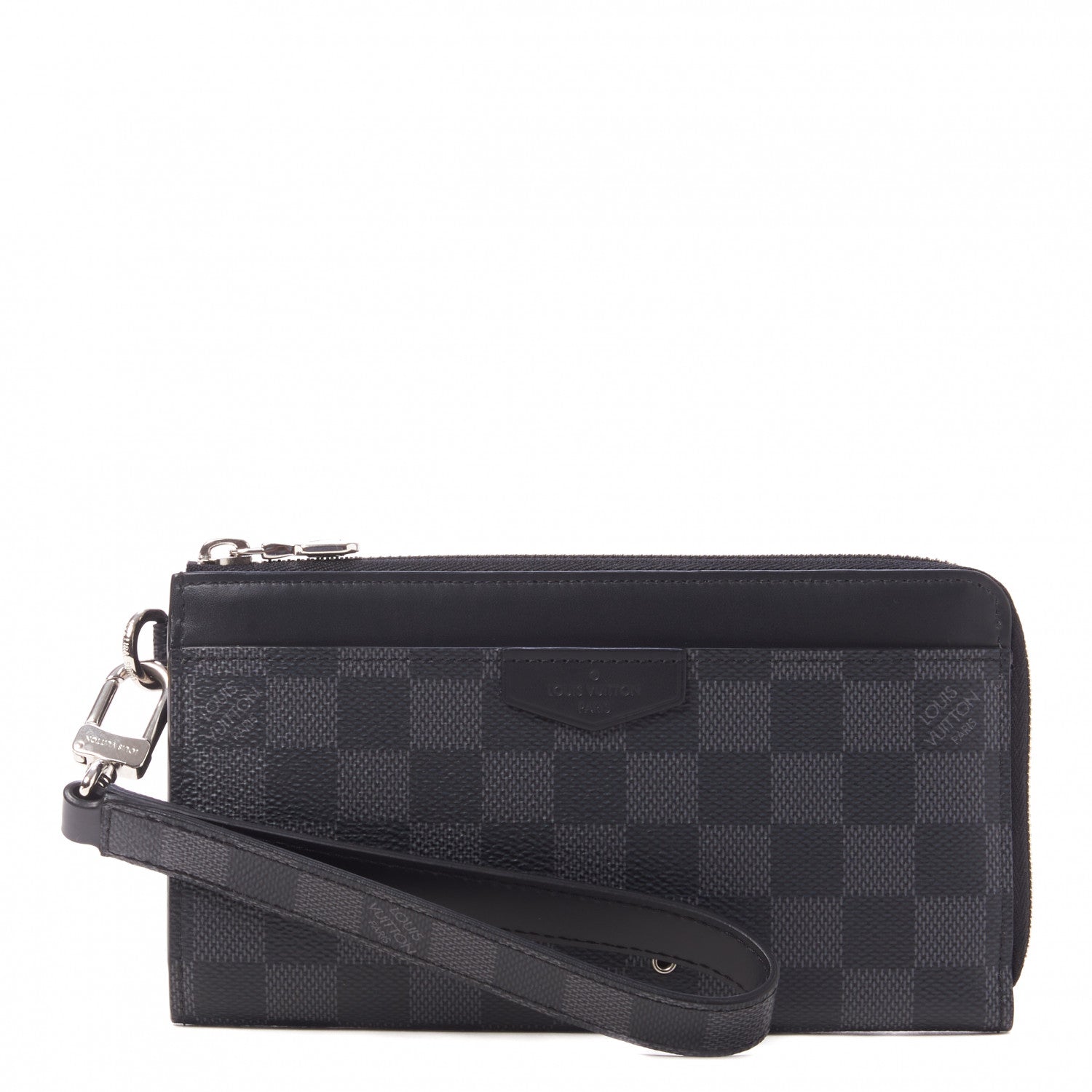 Louis Vuitton Damier Graphite Dragonne Zippy Wallet 1 of 10