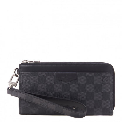 Louis Vuitton Damier Graphite Dragonne Zippy Wallet 1 of 10