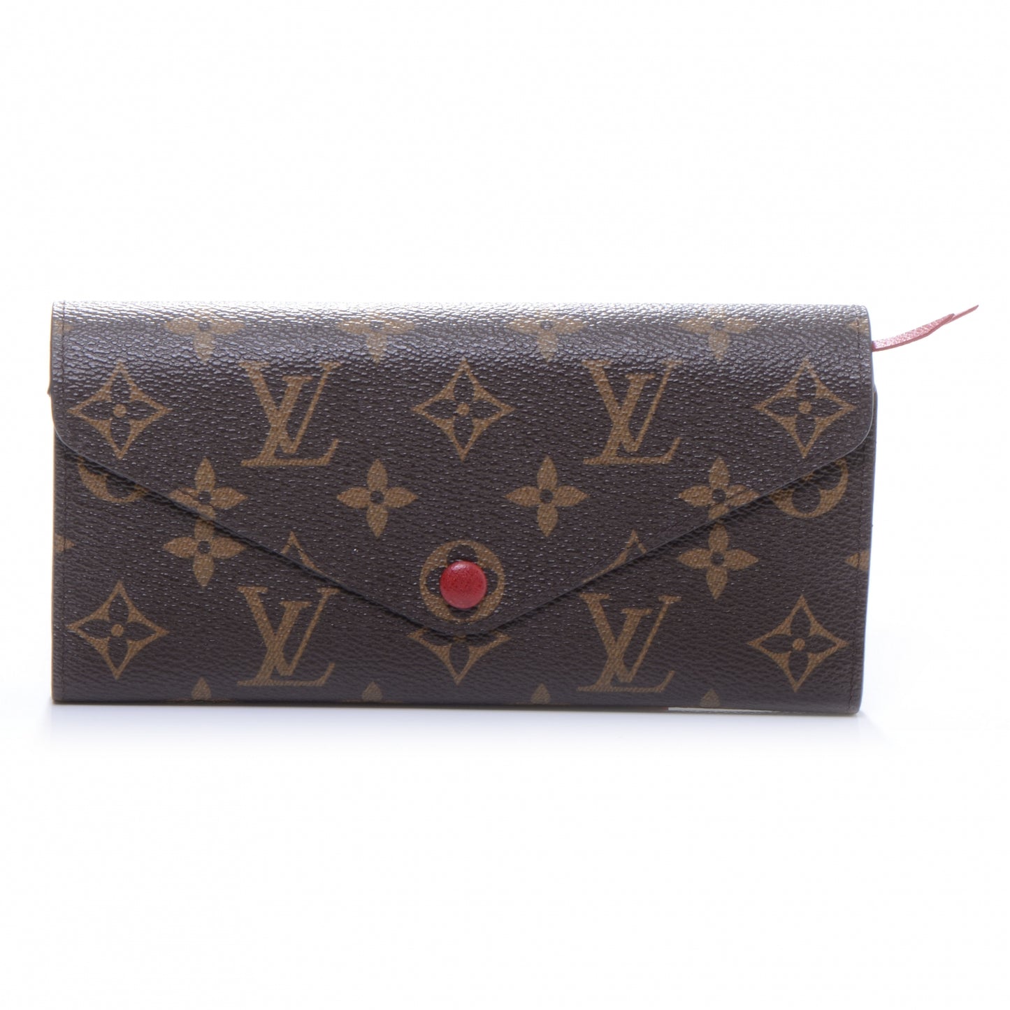 Monogram Josephine Wallet Red