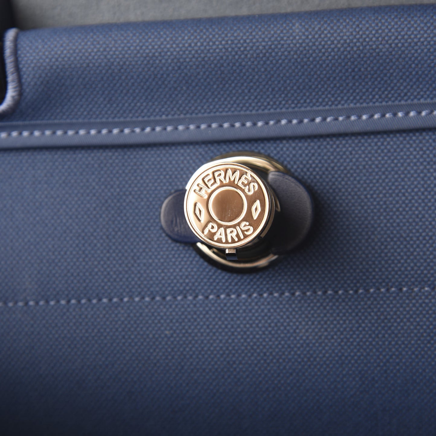 Toile Vache Hunter Herbag Zip 39 MM Bleu Brighton Bleu Saphir