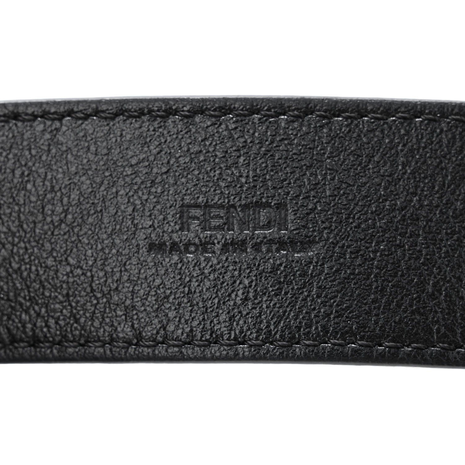Fendi Vitello Glacier Utility Belt Pouch Black 8 of 21