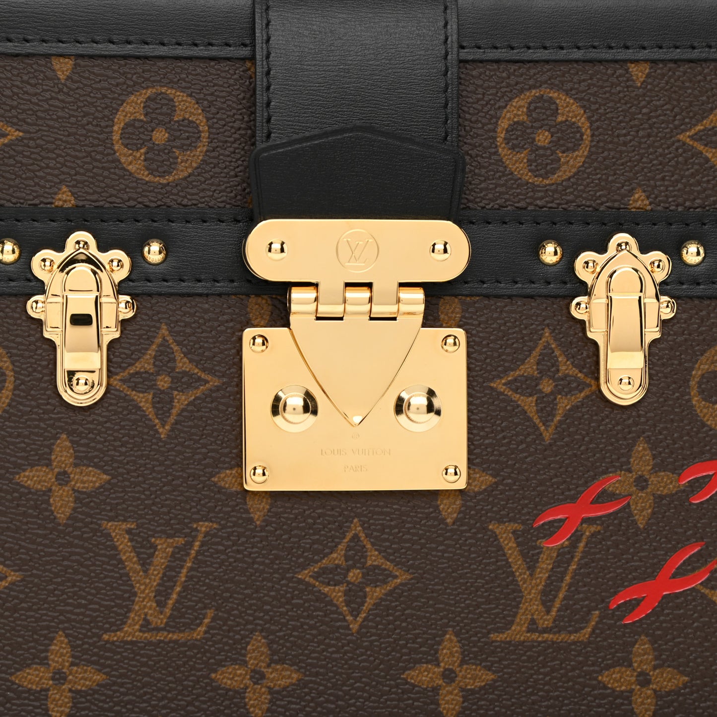 Monogram Petite Malle V Black
