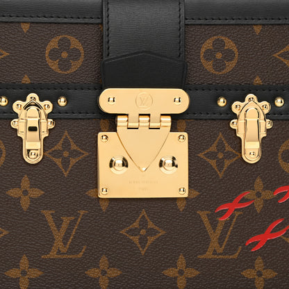 Louis Vuitton Monogram Petite Malle V Black 8 of 10