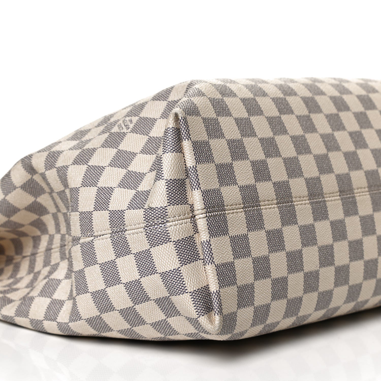 Louis Vuitton Damier Azur Graceful MM Rose Ballerine 11 of 12