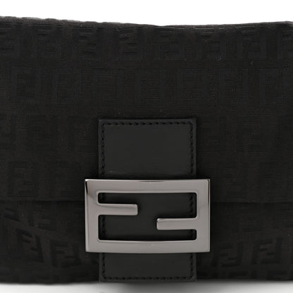 Fendi Zucchino Mini Mama Baguette Black 8 of 10