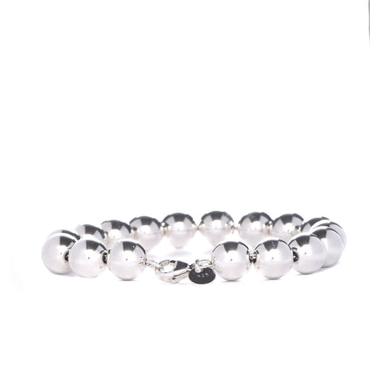 Tiffany Sterling Silver 10mm HardWear Ball Bracelet 3 of 6