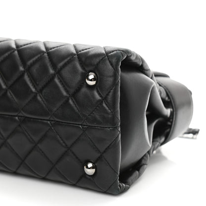 Chanel Lambskin Quilted Small Coco Loop Tote Black 9 of 11