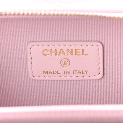 Chanel Caviar Quilted Small Top Handle Vanity Case Light Pink 7 of 12
