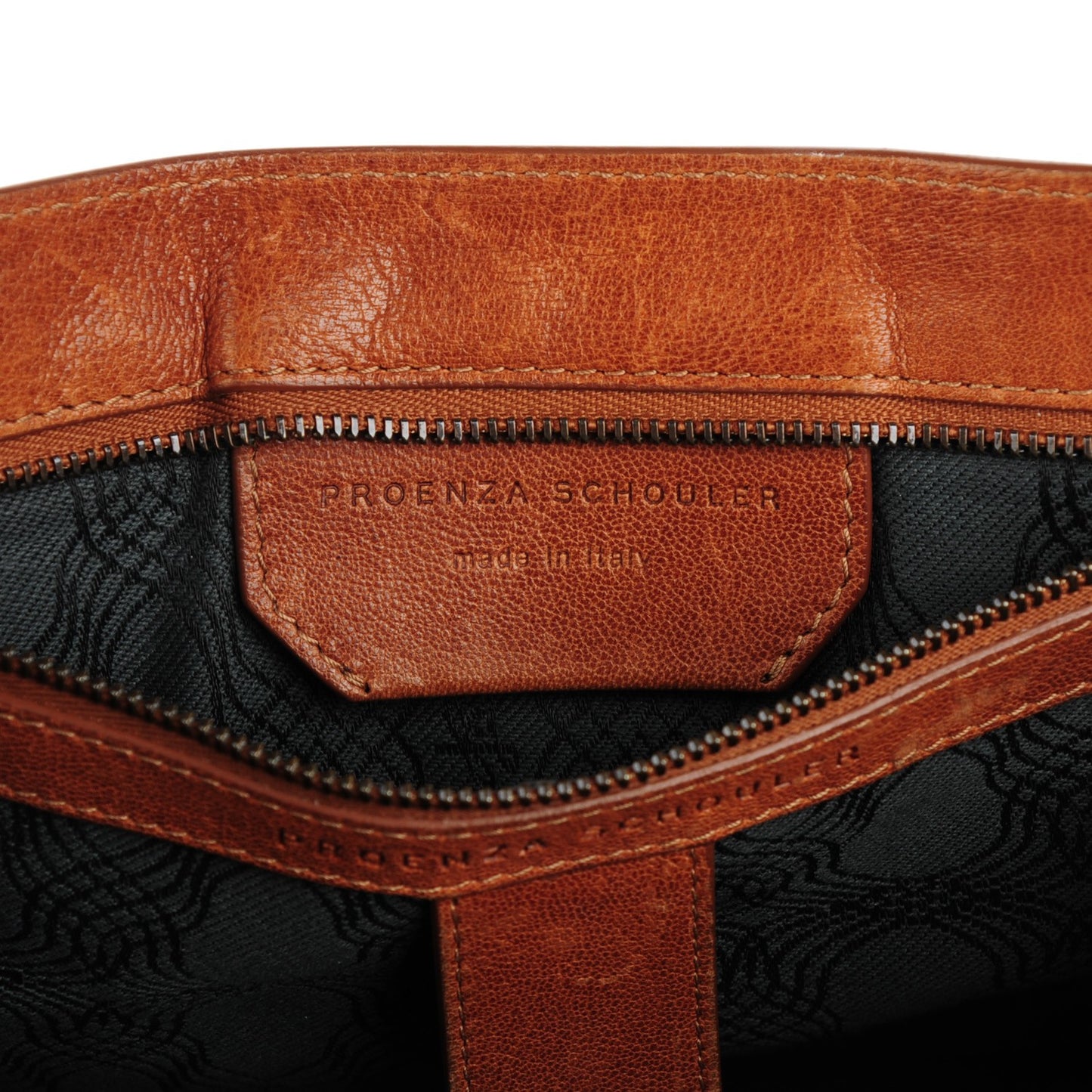 Lambskin Medium PS1 Satchel Saddle