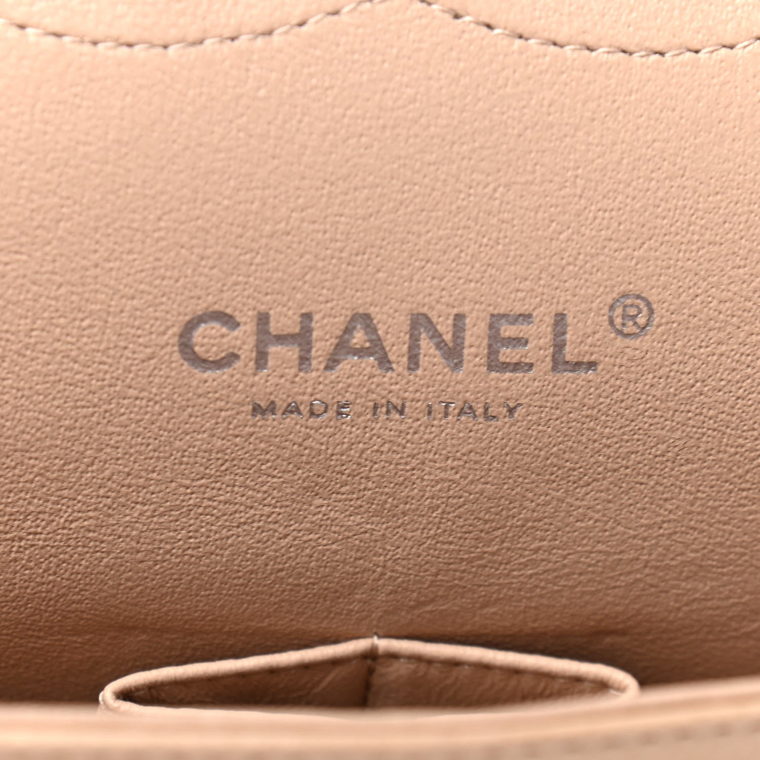 Chanel Caviar Quilted Maxi Double Flap Light Beige 6 of 9