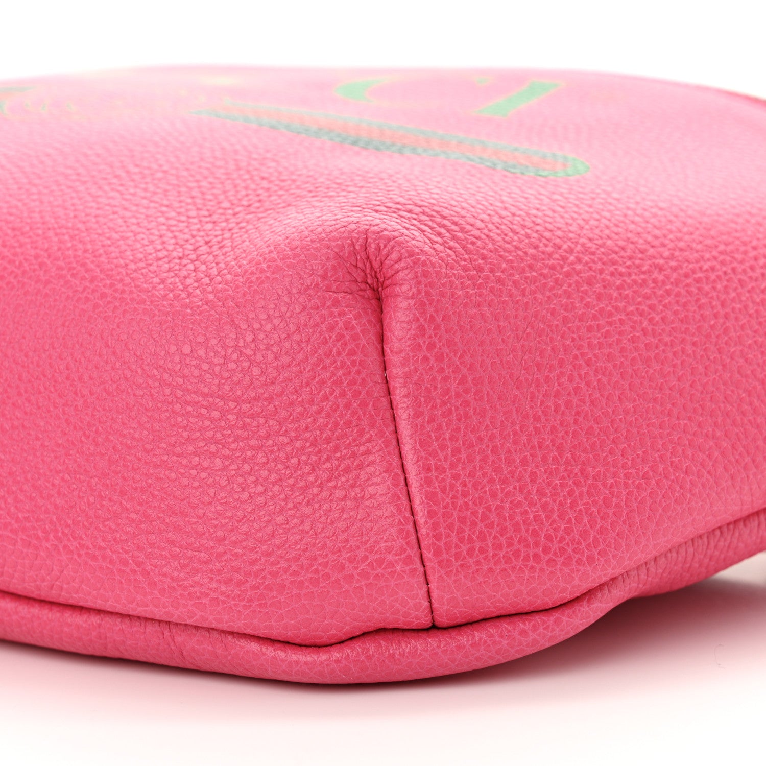 Gucci Grained Calfskin Logo Belt Bag Pink 10 of 11