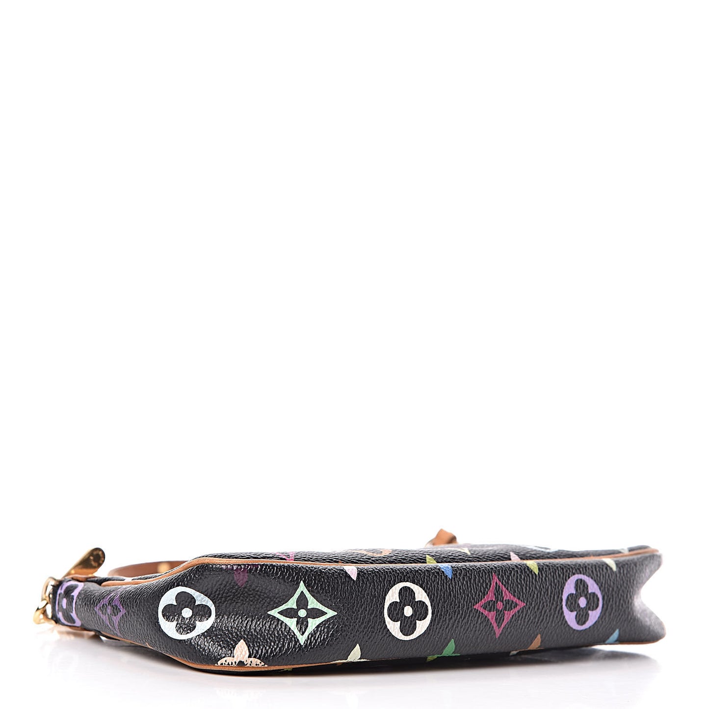 Monogram Multicolor Pochette Accessories Black