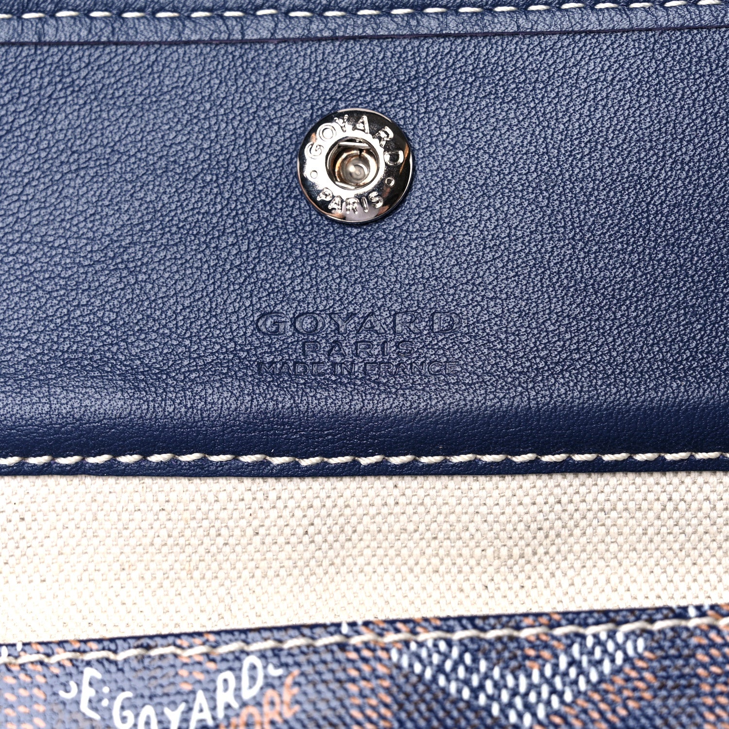 Goyard Goyardine Saint Louis PM Navy 7 of 15