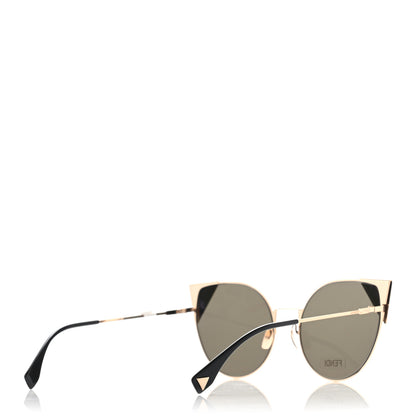 Fendi Iridia Sunglasses FF 0190 Gold Green 4 of 10