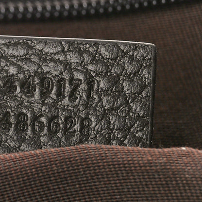 Gucci Monogram Large Flap Messenger Bag Beige Dark Brown 7 of 10