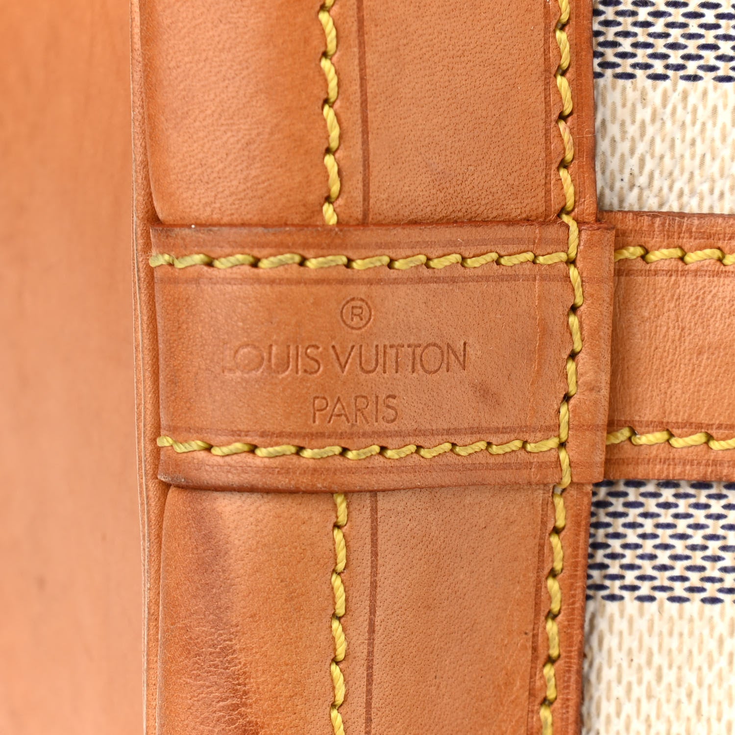 Louis Vuitton Damier Azur Noe 6 of 14