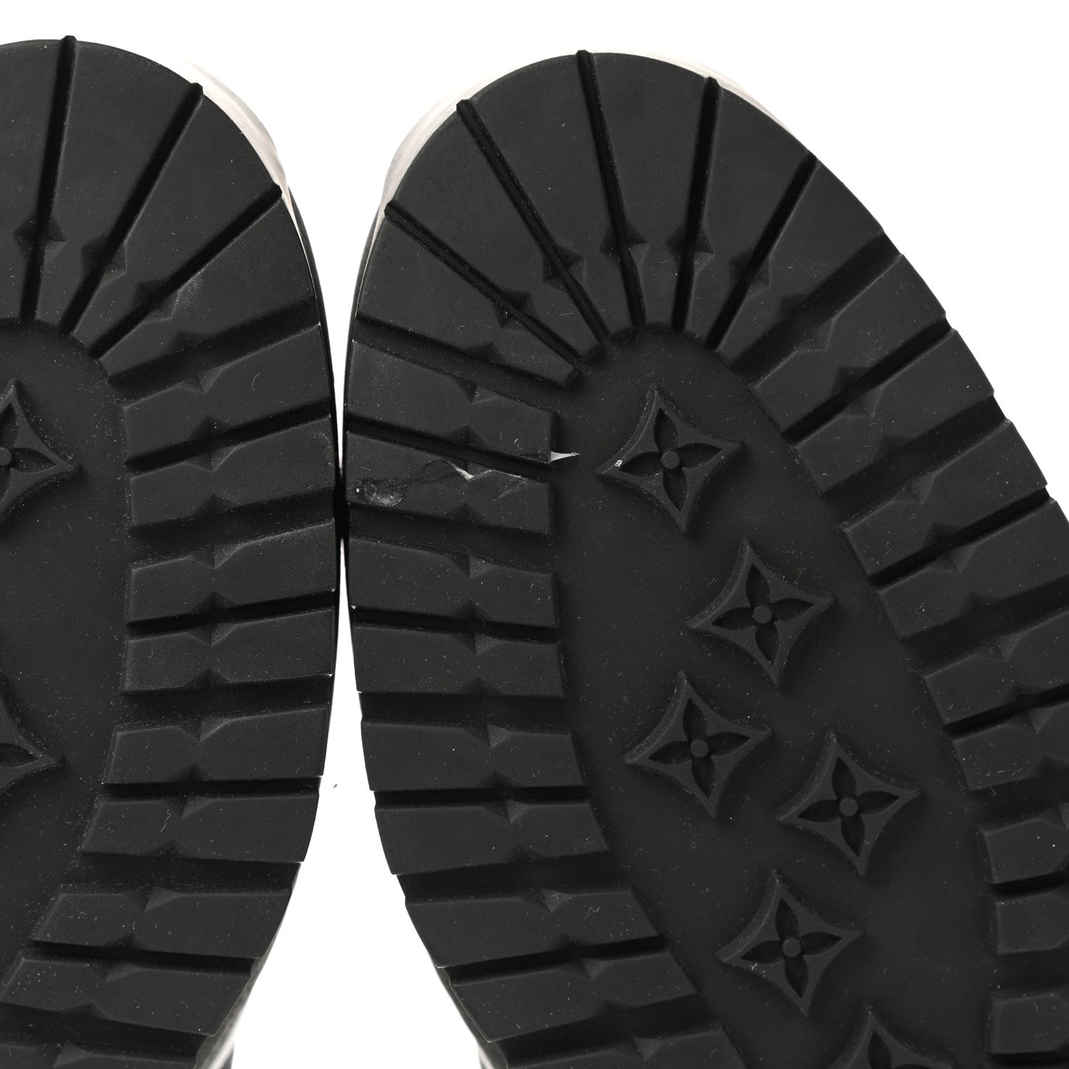 Louis Vuitton Calfskin Damier Graphite Harlem Sneakers 8 Black 9 of 9