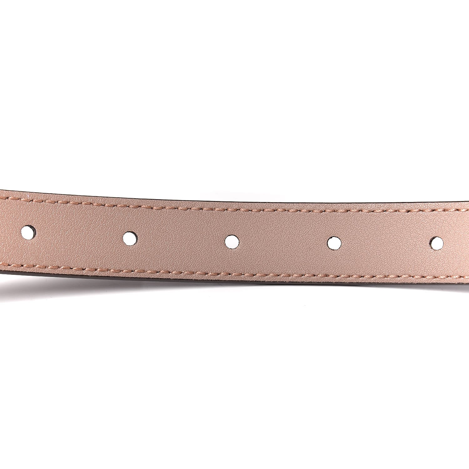 Gucci Calfskin Double G 20mm Belt 80 32 Porcelain Rose 6 of 7
