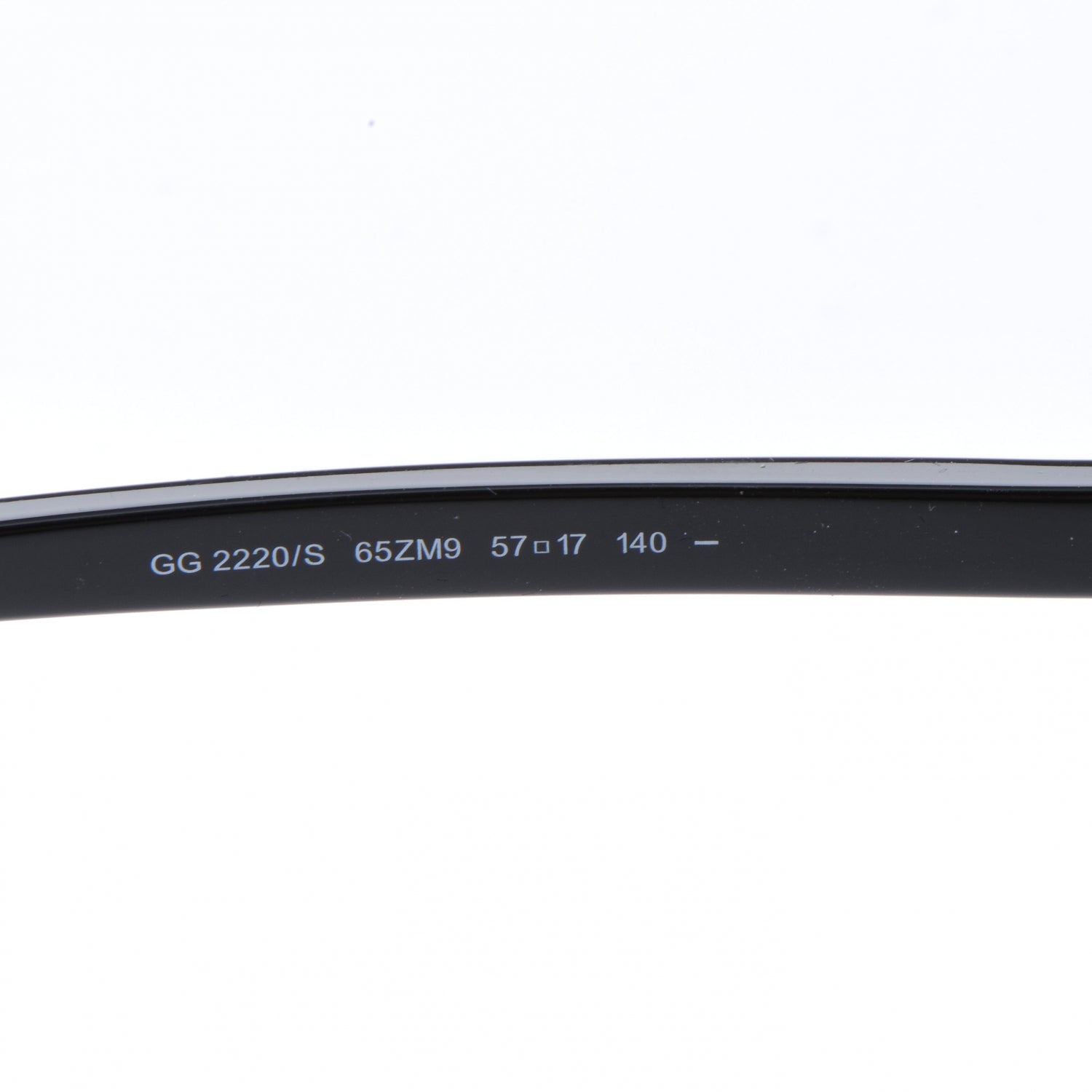 Gucci Aviator Sunglasses 2220S Black 3 of 5