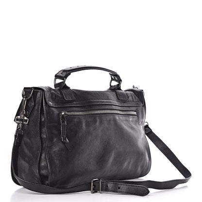 Proenza Schouler Lambskin Medium PS1 Satchel Black 3 of 13