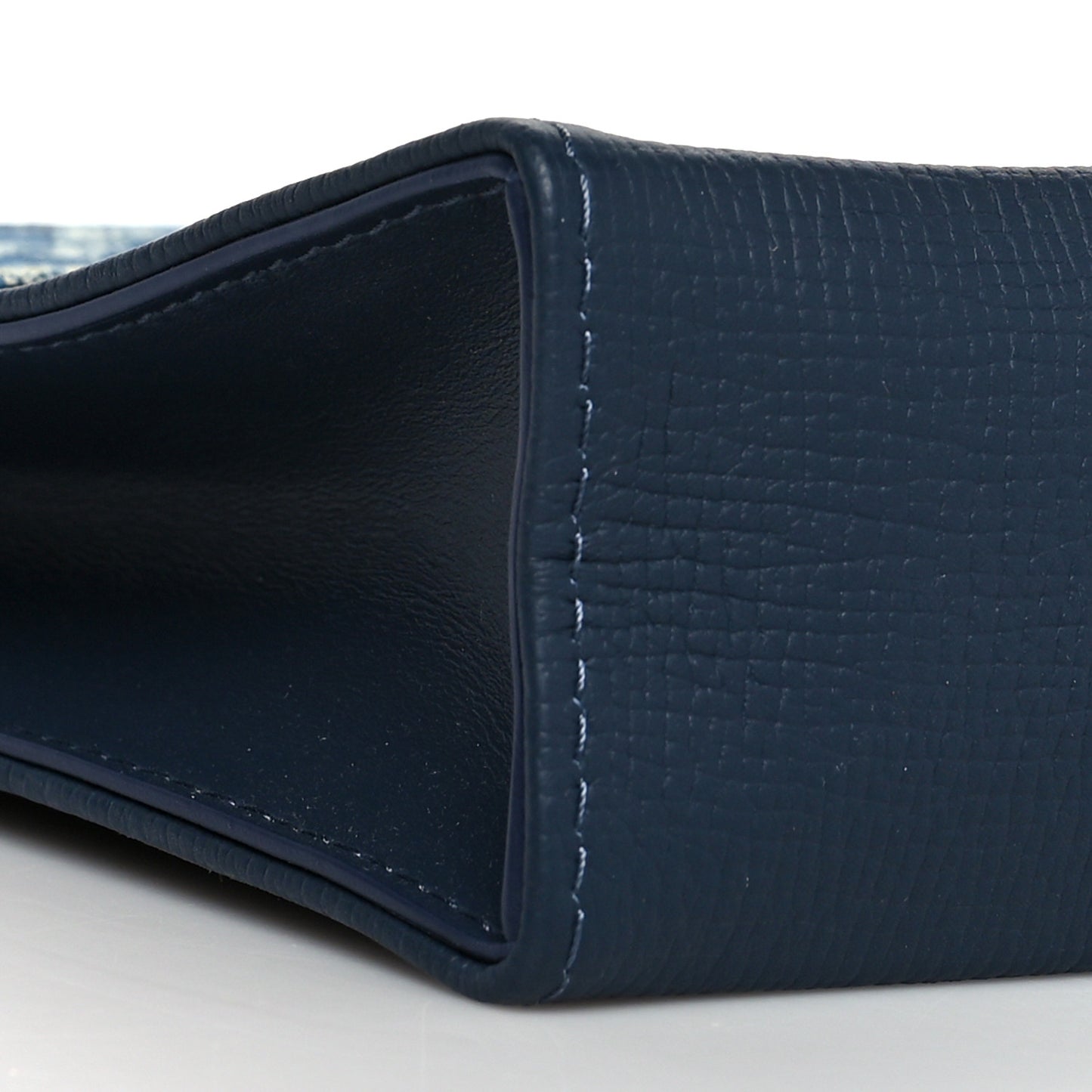 X NIGO Taurillon Monogram Denim Drip Pochette Voyage MM Blue
