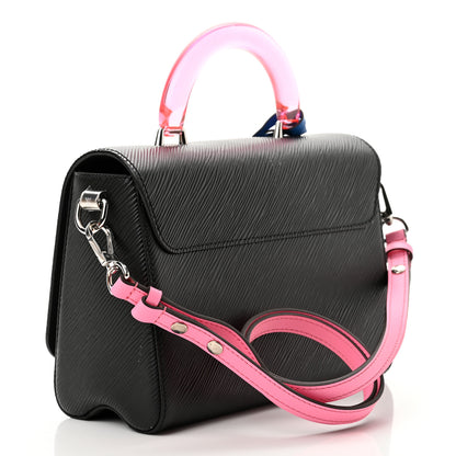 Louis Vuitton Epi Twist Short Handle Shoulder Bag Black Rose 2 of 10
