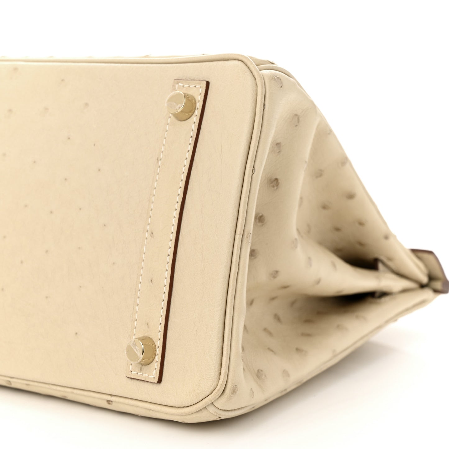 Ostrich Birkin 30 Parchemin
