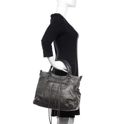 Balenciaga Agneau Classic Hardware Velo Anthracite 3 of 16