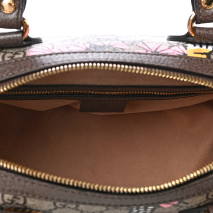 Gucci GG Supreme Monogram Bengal Small Boston Beige Pink 4 of 4