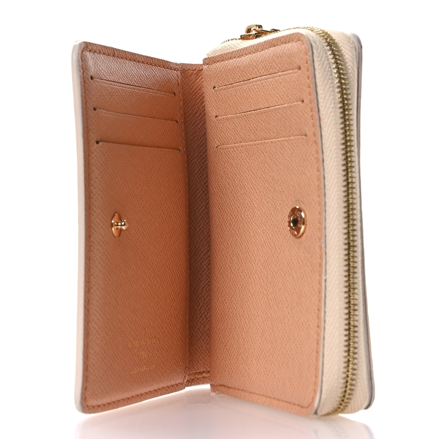 Monogram Fall for You Zippy Compact Wallet Beige Clair