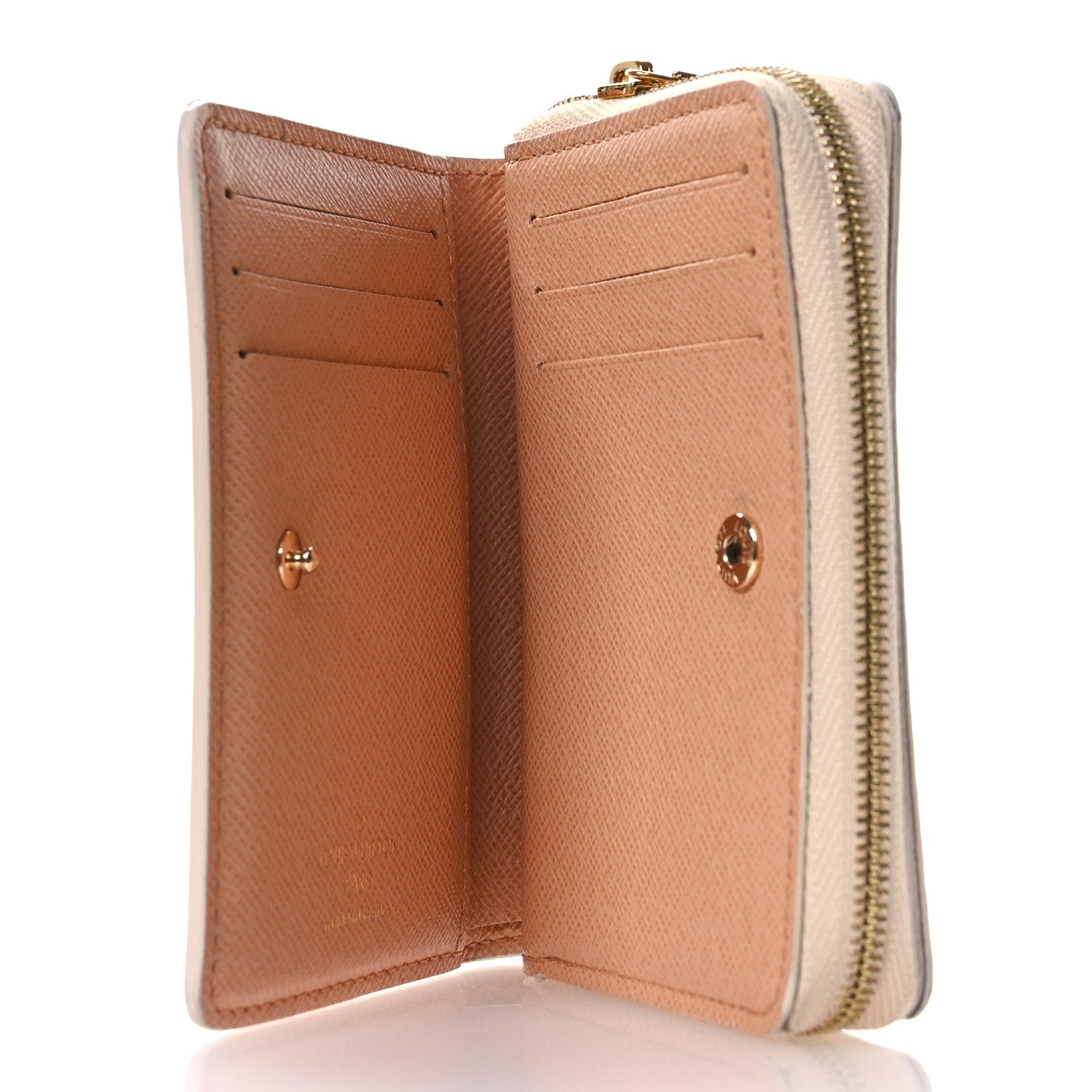 Louis Vuitton Monogram Fall for You Zippy Compact Wallet Beige Clair 5 of 7