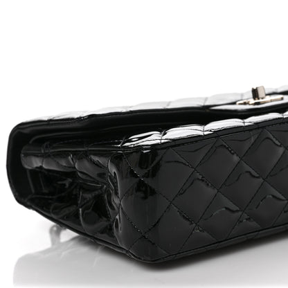 Chanel Patent Quilted Medium Double Flap Black 8 of 10