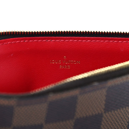 Louis Vuitton Damier Ebene Felicie Chain Wallet Zippered Insert 6 of 6