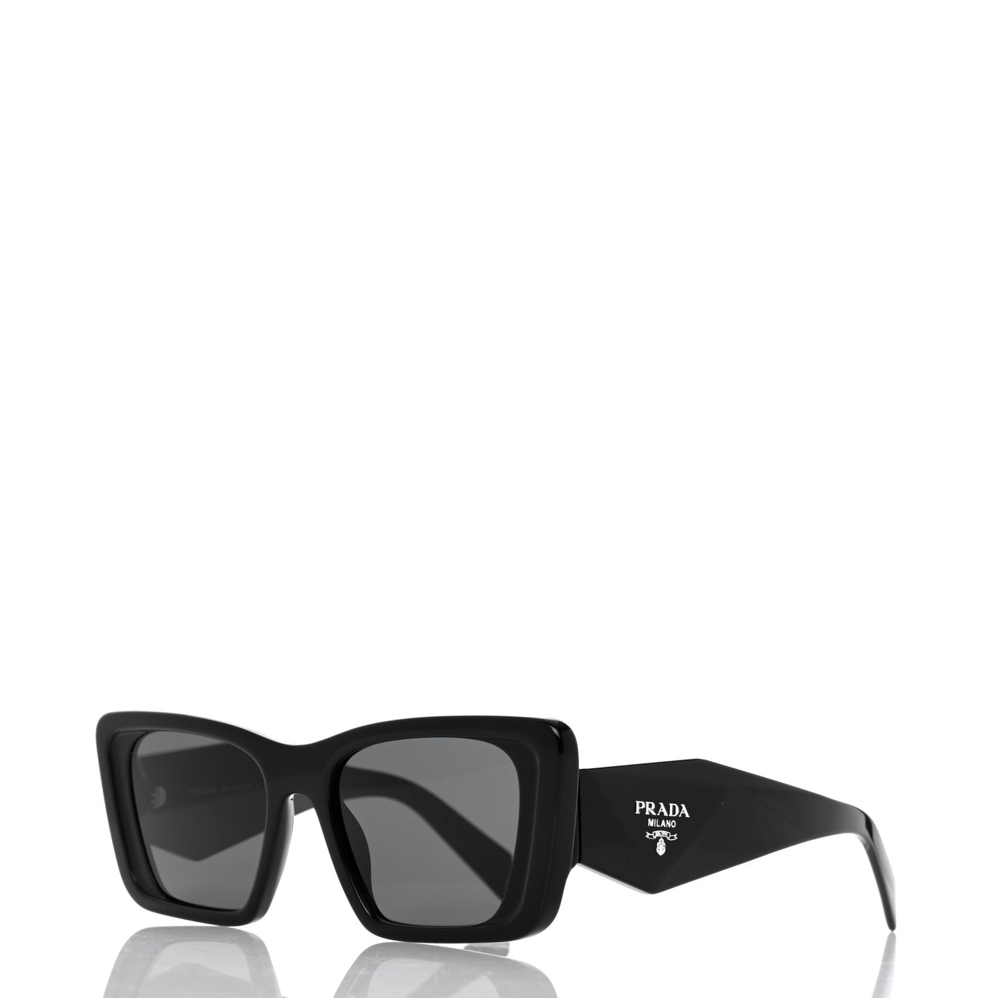 Acetate Symbole Sunglasses SPR 08Y Black