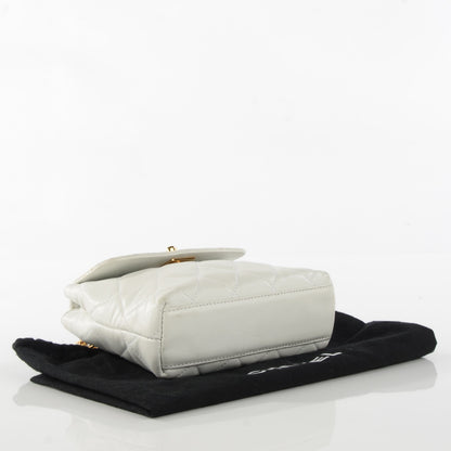 Chanel Lambskin Flap Waist Belt Bag White 4 of 9