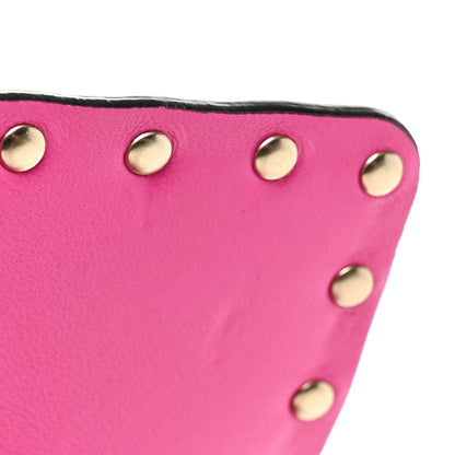 Valentino Garavani Nappa Small Rockstud Spike Shoulder Bag Shadow Pink 10 of 10