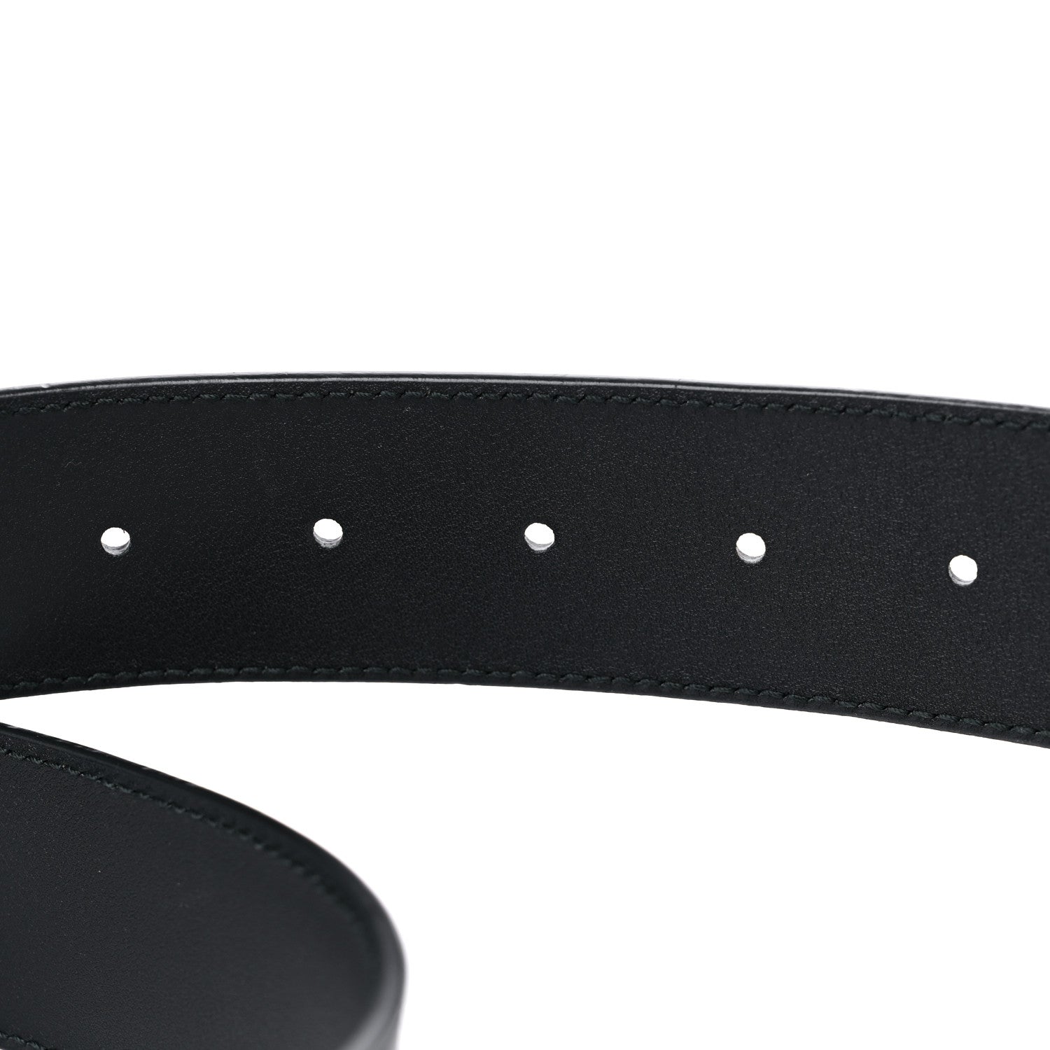 Gucci Calfskin Double G 40mm Belt 80 32 Black 4 of 6